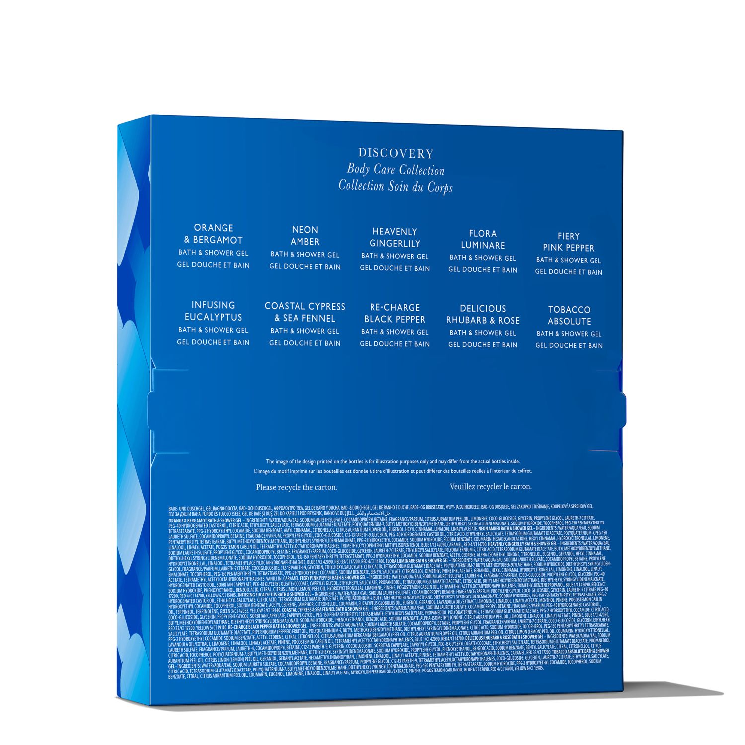 Discovery Körperpflege Kollektion
