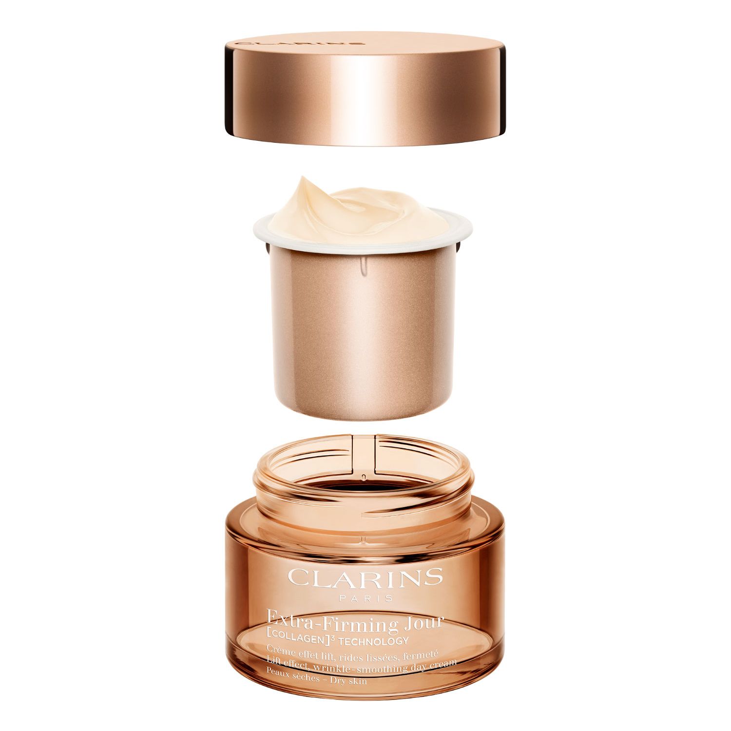Extra-Firming Jour [COLLAGEN]³ TECHNOLOGY Crème Peaux sèches refillable