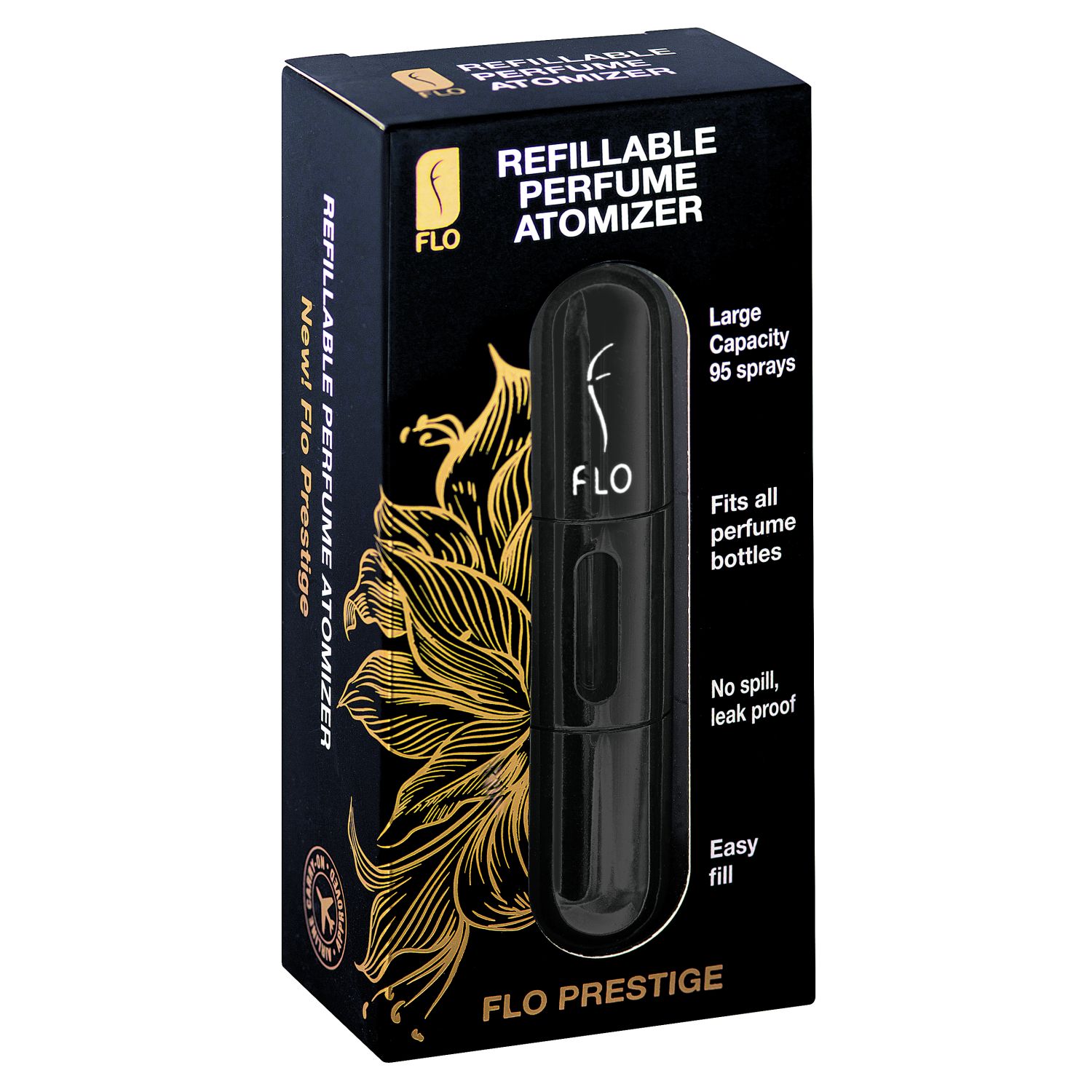 ERBE Parfum Zerstäuber schwarz