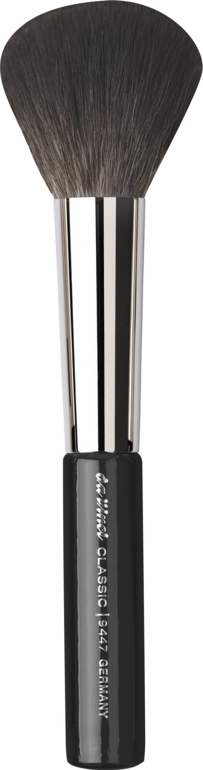 CLASSIC Puderpinsel rund, extrafeine, wellige Kunstfasern