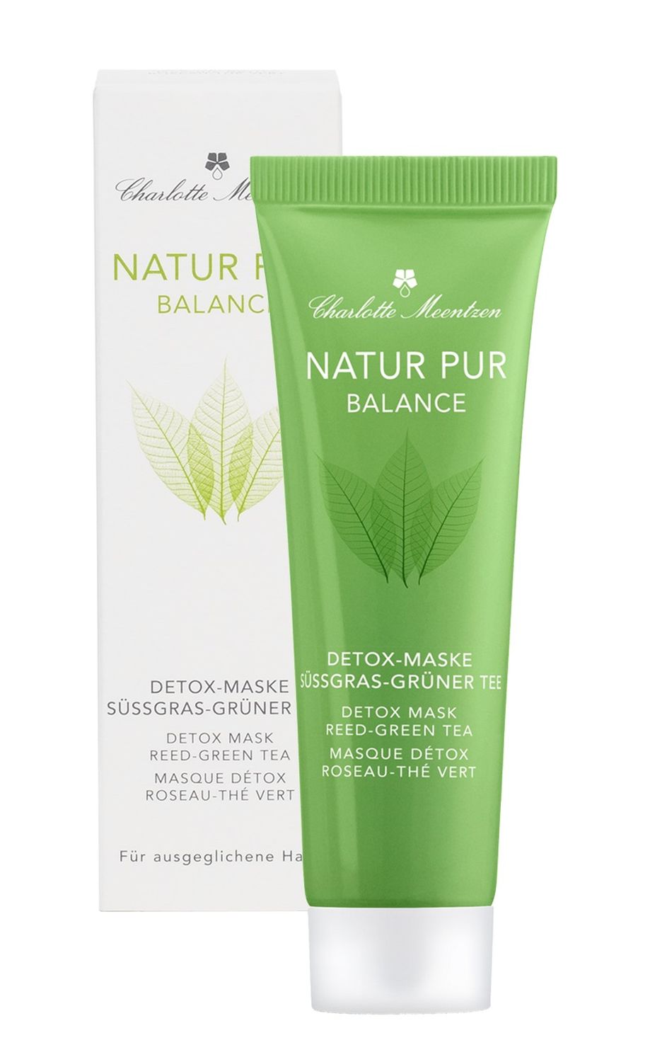 Natur Pur Balance Detox-Maske Süßgras-Grüner Tee