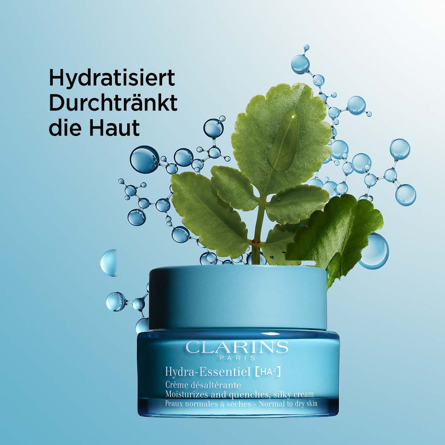 Hydra-Essentiel [HA²] Crème désaltérante Peaux normales à sèches