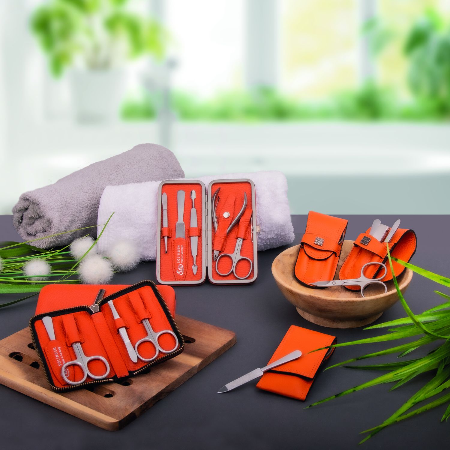 ERBE Reißverschluß Etui 4tlg. Organge