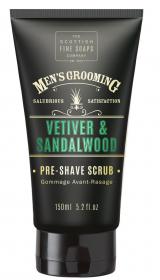 Vetiver & Sandalwood Pre Shave Scrub 